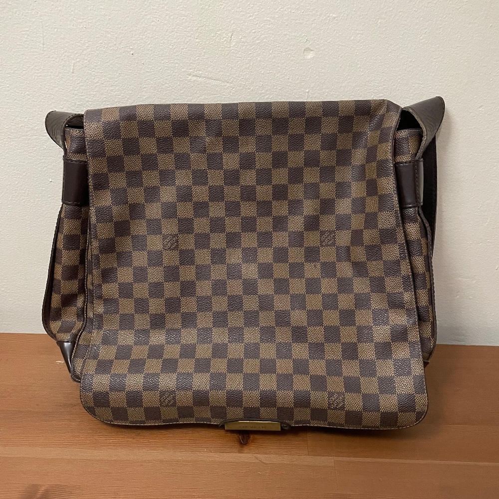 Preowned Louis Vuitton Damier Ebene Abbsesses Shoulder Bag